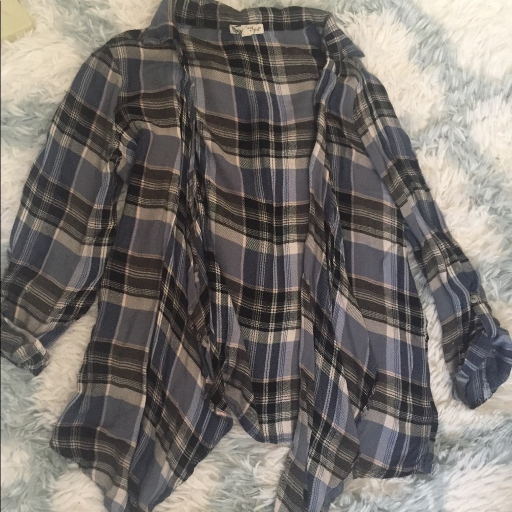 Plaid Top